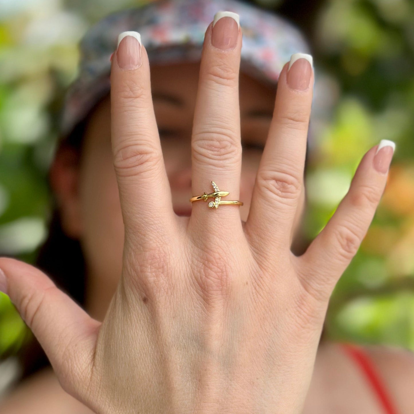 Sterling 925 Airplane Ring