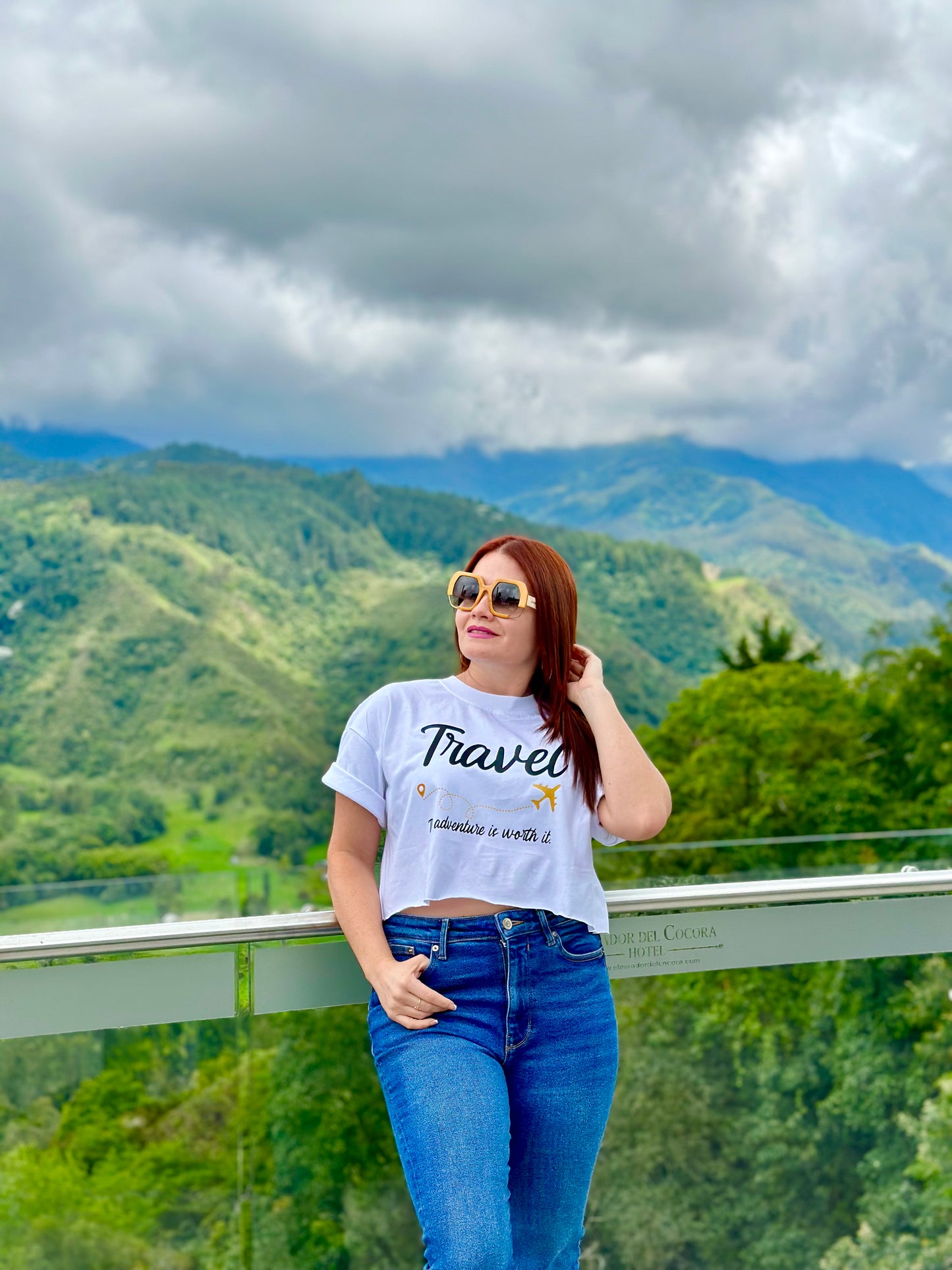 Crop Top "Travel: The adventure is worth it"
