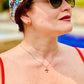 "Next Destination" Airplane Necklace (Gold)