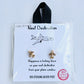 "Next Destination" Airplane Drop Earrings (gold)