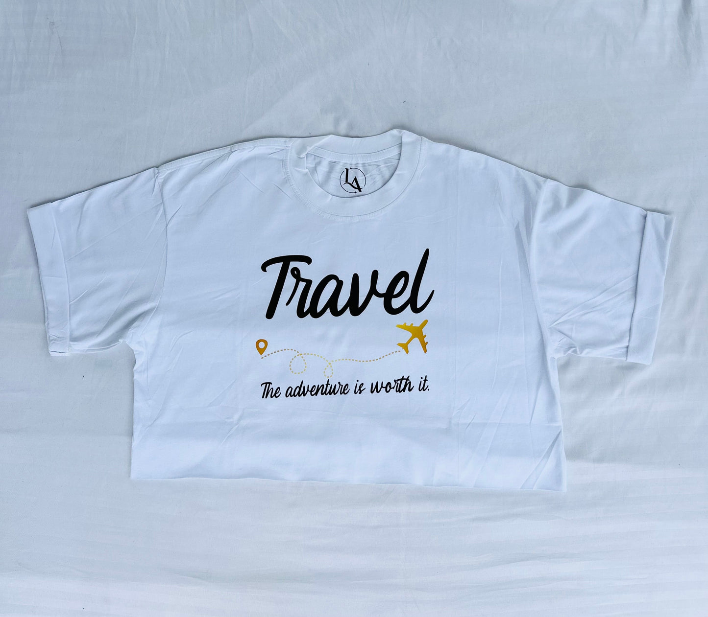 Crop Top "Travel: The adventure is worth it"