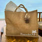 Traveler Jute Beach Tote