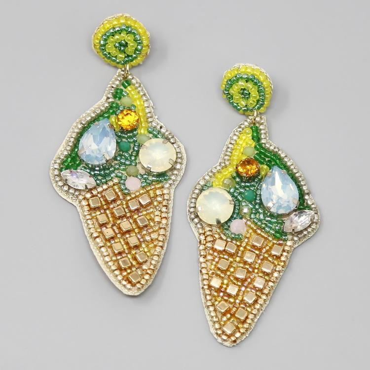 Ice Cream Drop Earring