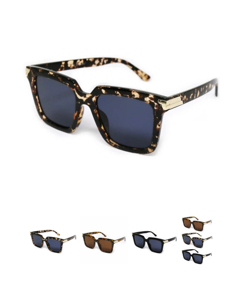 Retro Square Shape Sunglasses