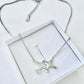 Lucky Airplane Necklace (Silver)