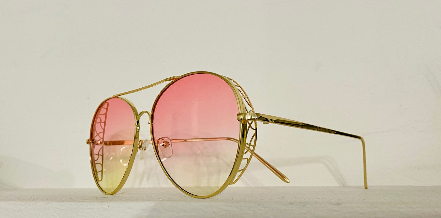 Oversized Aviator Sunglasses