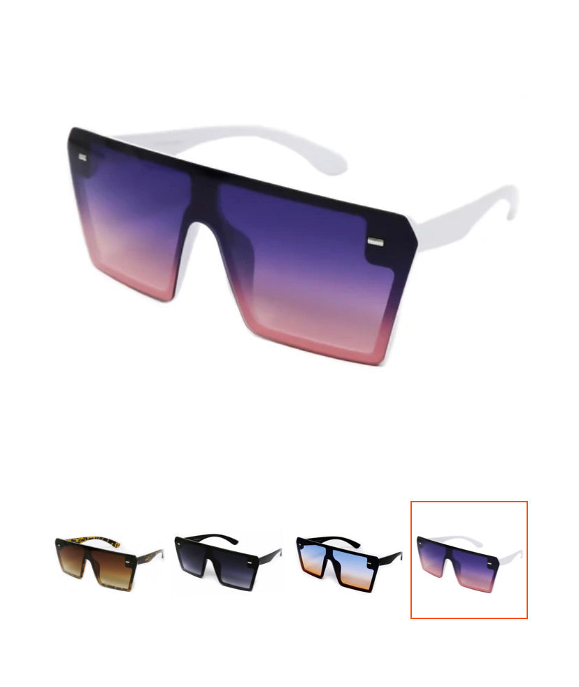 Gradient Shield Sunglasses