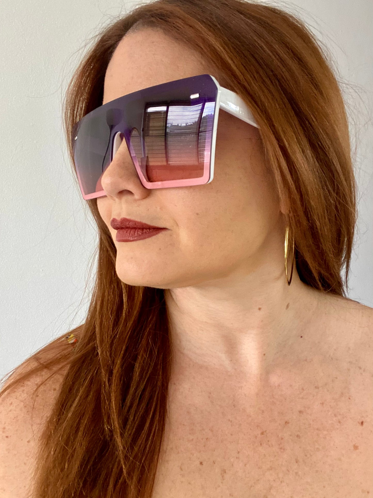 Gradient Shield Sunglasses